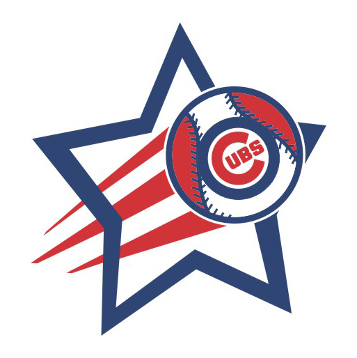 Chicago Cubs Baseball Goal Star logo iron on paper